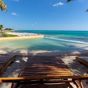 Apartment Angelina 28 Beachfront And Family - Modern And Relaxing Long - 20 Min From Cancun Airport Mexico